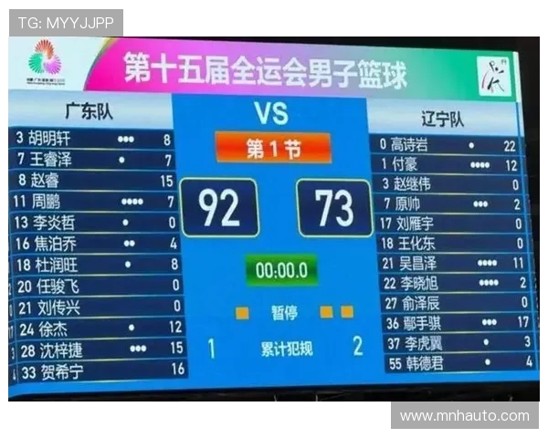 2014年广东与辽宁篮球对决回顾及精彩瞬间分析